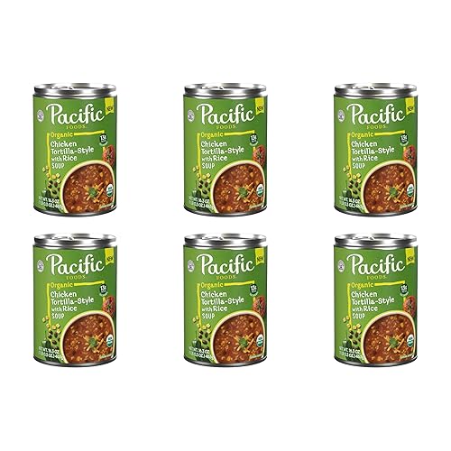 Pacific Foods Organic Chicken Tortilla Soup, 16.3 oz Can (Pack