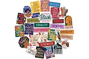 30Pcs Navy Peony Soul Sister Vision Board Stickers