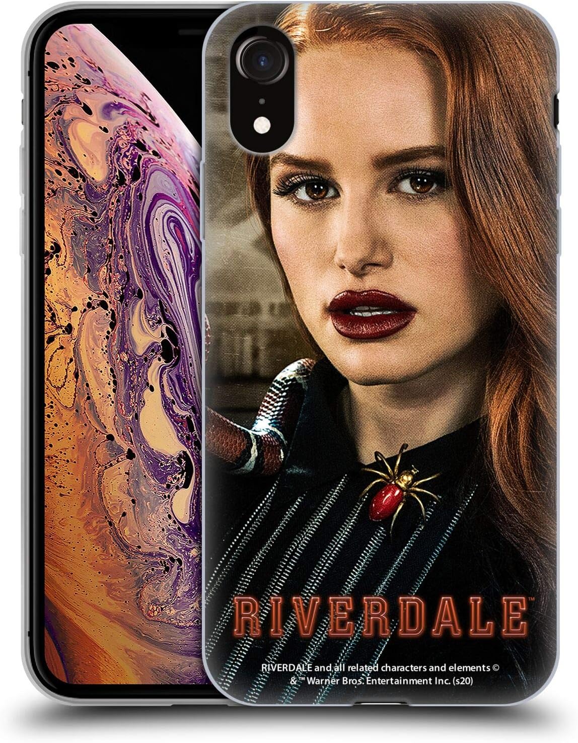 Head Case DesignsHead Case Designs Officially Licensed Riverdale Cheryl Blossom 1 Graphics 2 Soft Gel Case Compatible with Apple iPhone XR