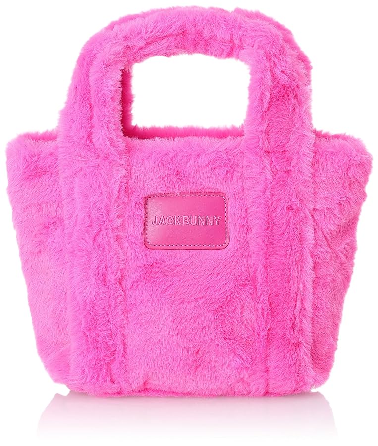 ジャックバニー] カートバッグ (ファー素材・ブランドロゴ) / ゴルフ