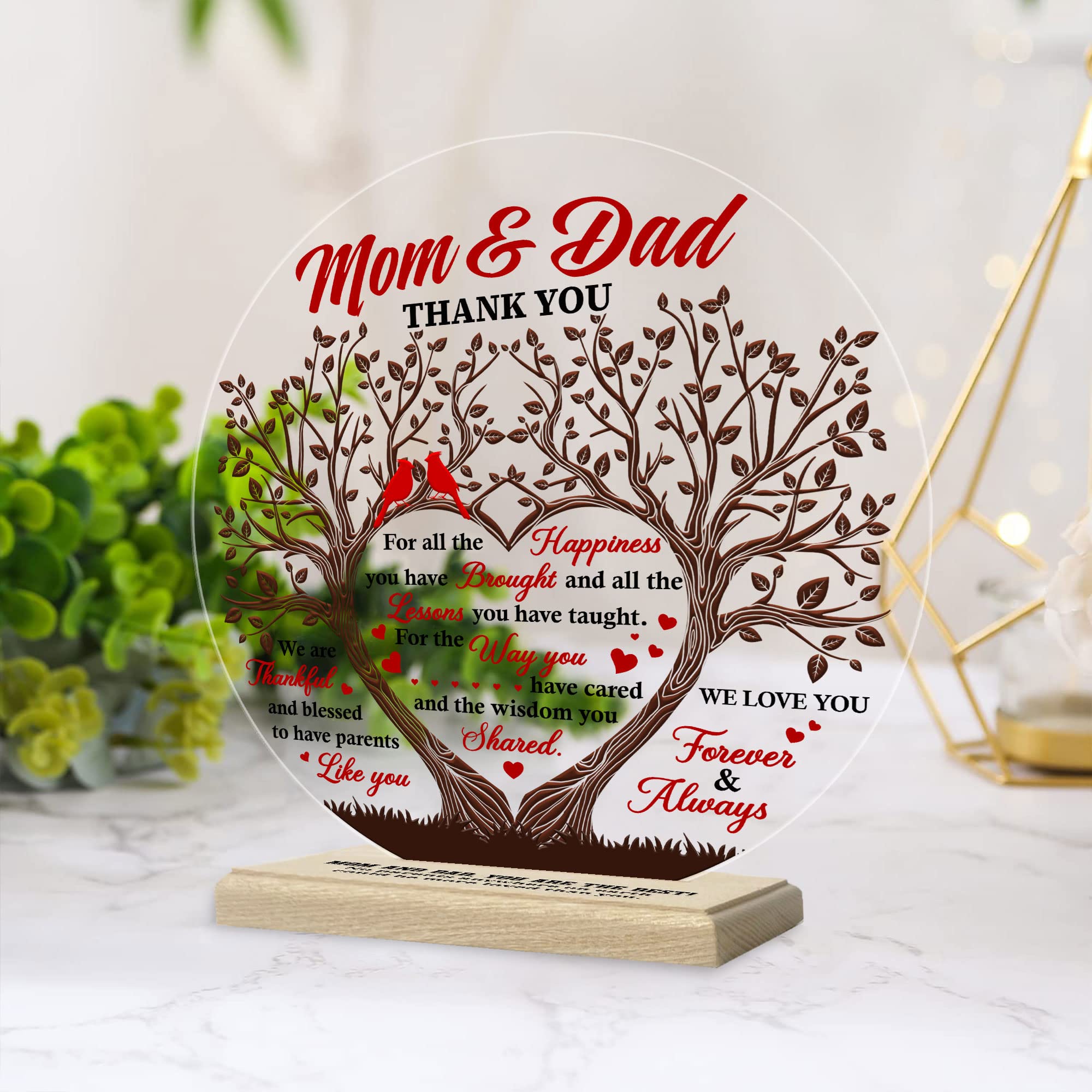Amazon.co.jp: CEZII Mom & Dad Gift from Daughter Son, To My