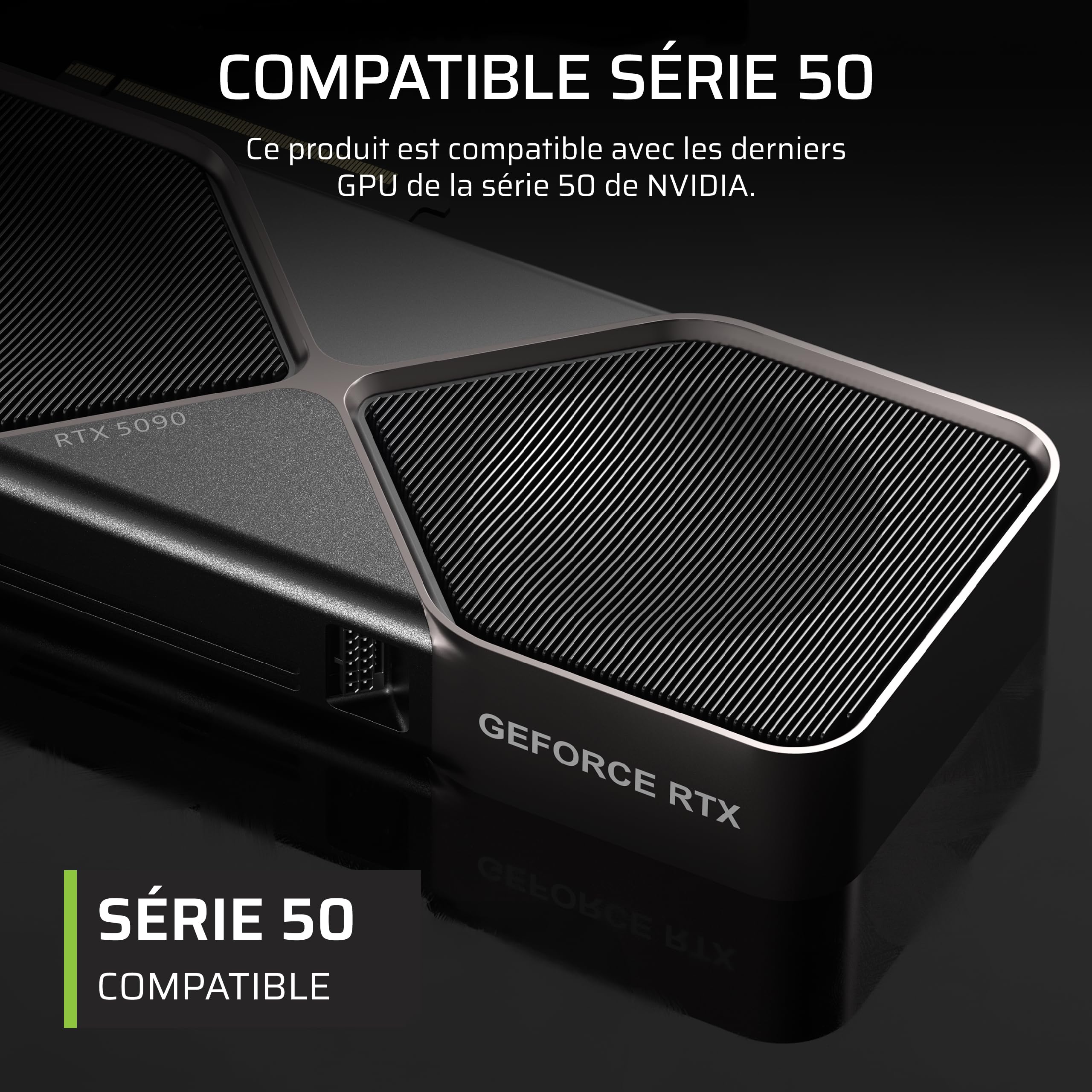 CORSAIR HX1500i (2025) Alimentation ATX Entièrement Modulaire – Noir | À Très Faible Bruit avec Câble 12V-2x6, Compatible ATX 3.1 & PCIe 5.1, Efficacité Cybenetics Platinum