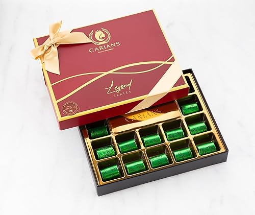 Miniatura 5 de CARIANS - Caja de regalo de chocolate Dubai, caramelo de chocolate Dubai con pistacho y Kataifi, ideal para regalo, aniversario, Navidad, Acción de