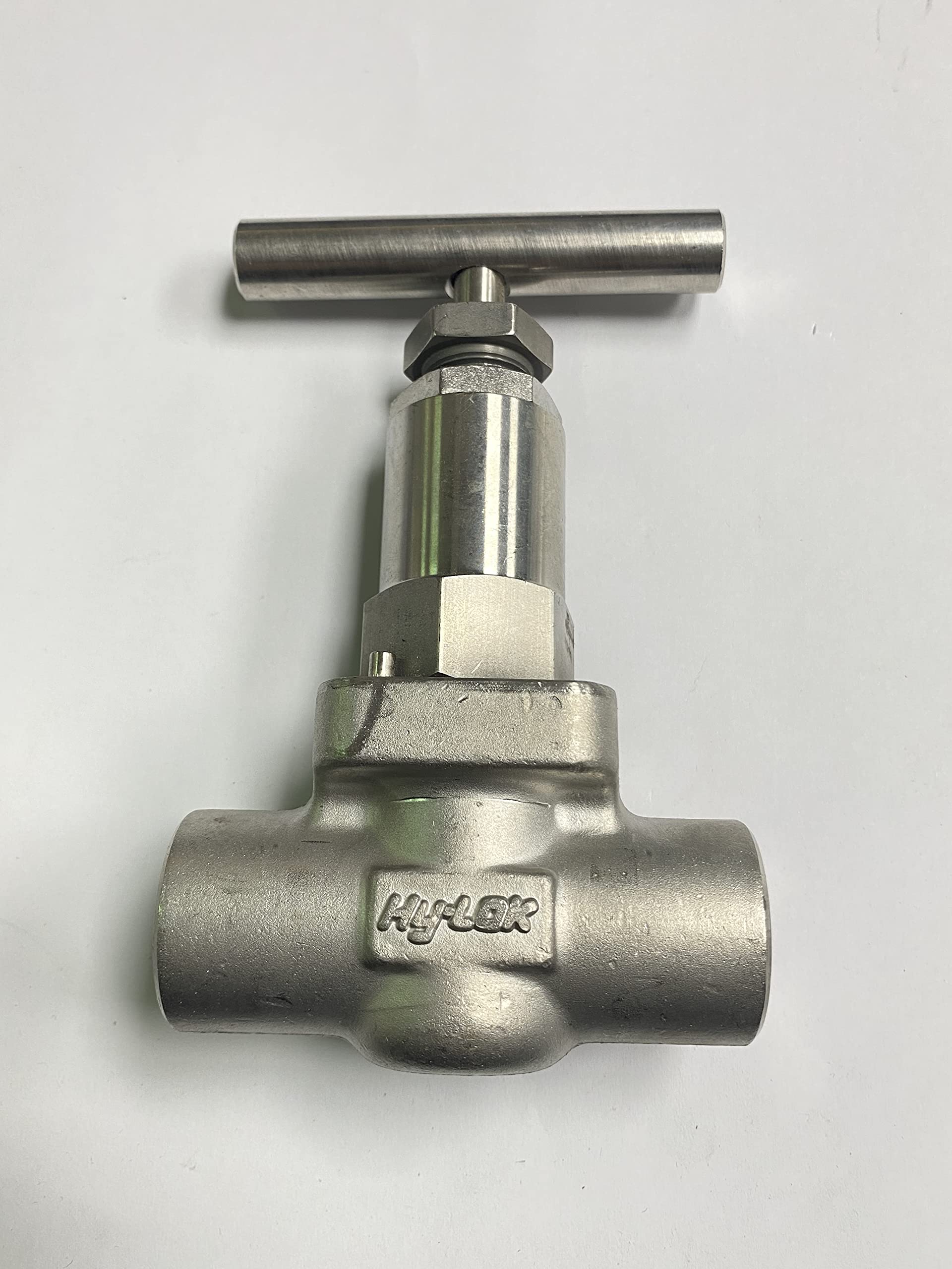 Union Bonnet Needle Valves, GT Series, HY-LOK Stainless Steel 316L, CL1500, Graphite Stem Packing, Size 3/8