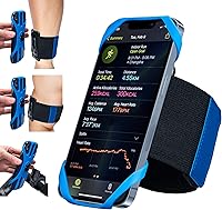 Vista 9 de Cikyner Brazalete para correr, 3 en 1, giratorio de 360° y desmontable, soporte para teléfono deportivo/bicicleta para teléfonos inteligentes