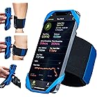 Cikyner Running Armband, 3 in 1 Running Phone Holder Sports Armband Bicycle Phone Holder 360° Rotatable & Detachable Running Phone Armband for 4.5- 9'' iPhone Samsung Huawei for Gym Running Hiking