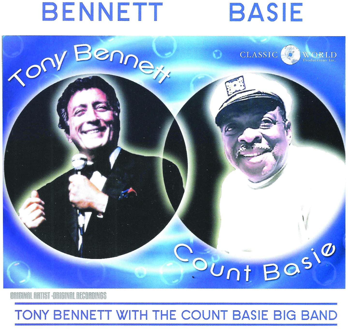 Tony Bennett & Count Basie Tony Bennett With The Count Basie Big Band CD New 760