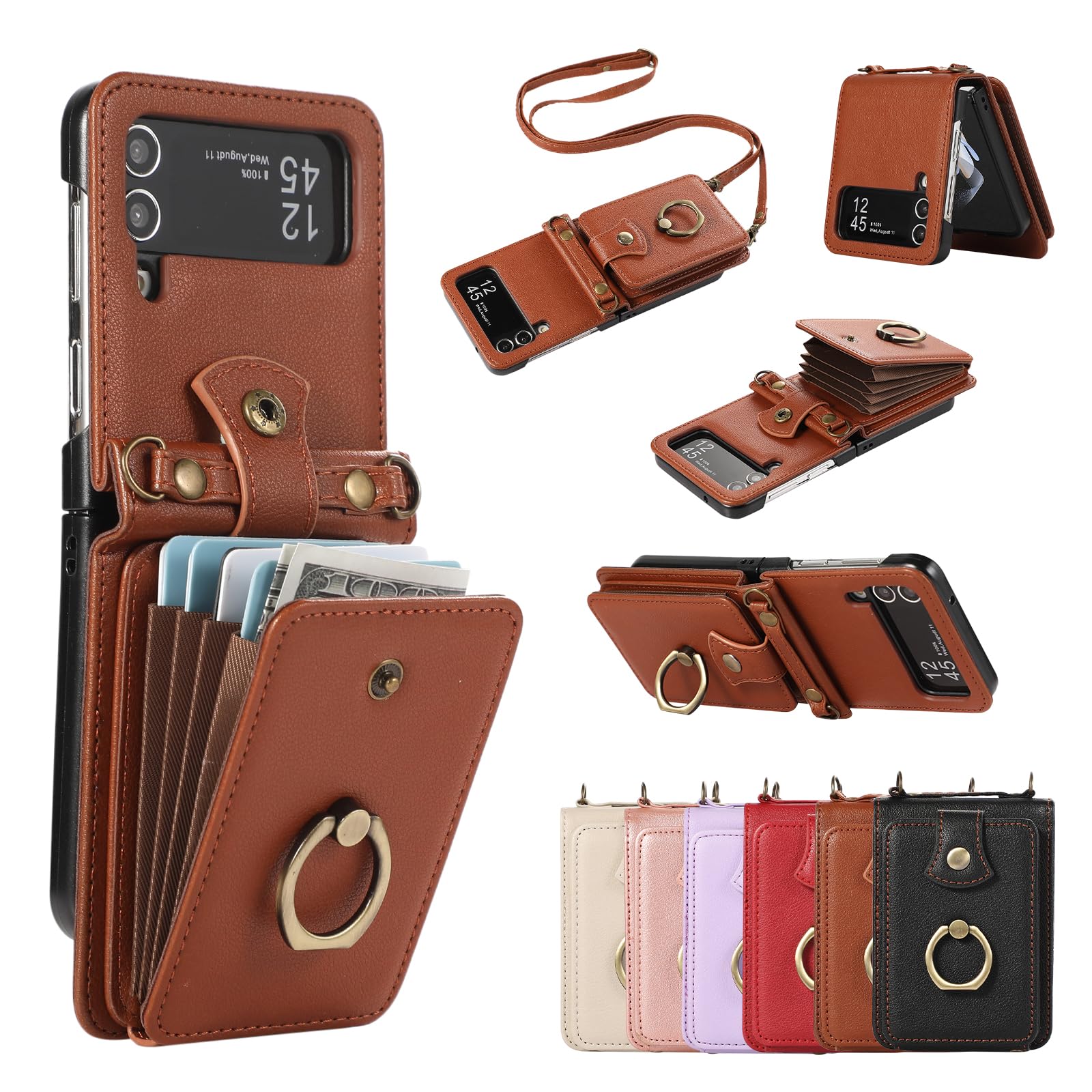 Coque Samsung Z Flip 3 anti choc charnière et vitre intégrée - 8