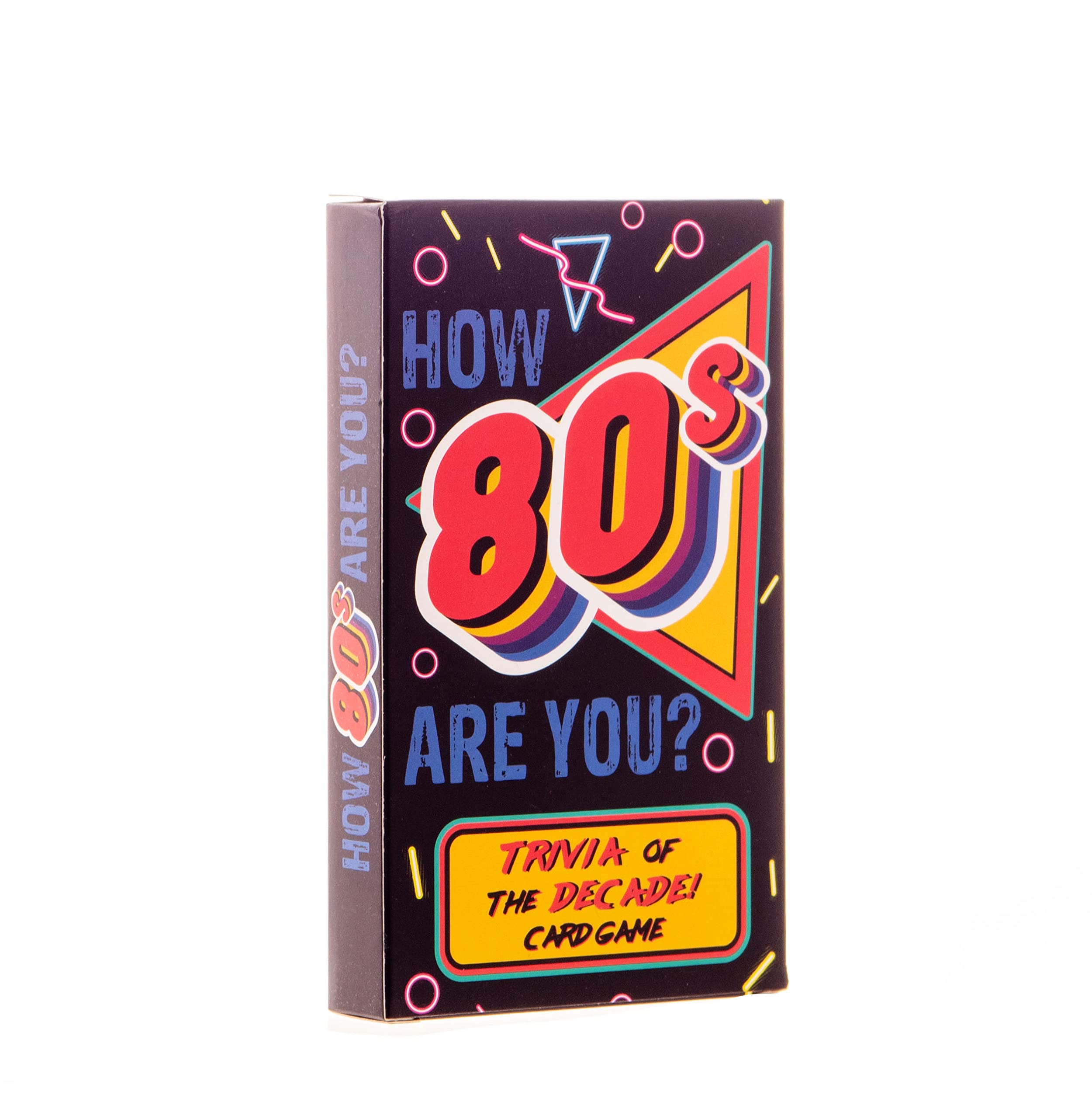 Boxer Gifts How 80's Are You? Juego De Cartas De Trivia De Los Años 80 | Divertidas Tarjetas Temáticas De La Década De Los Ochenta | Gran Regalo Para Amigos