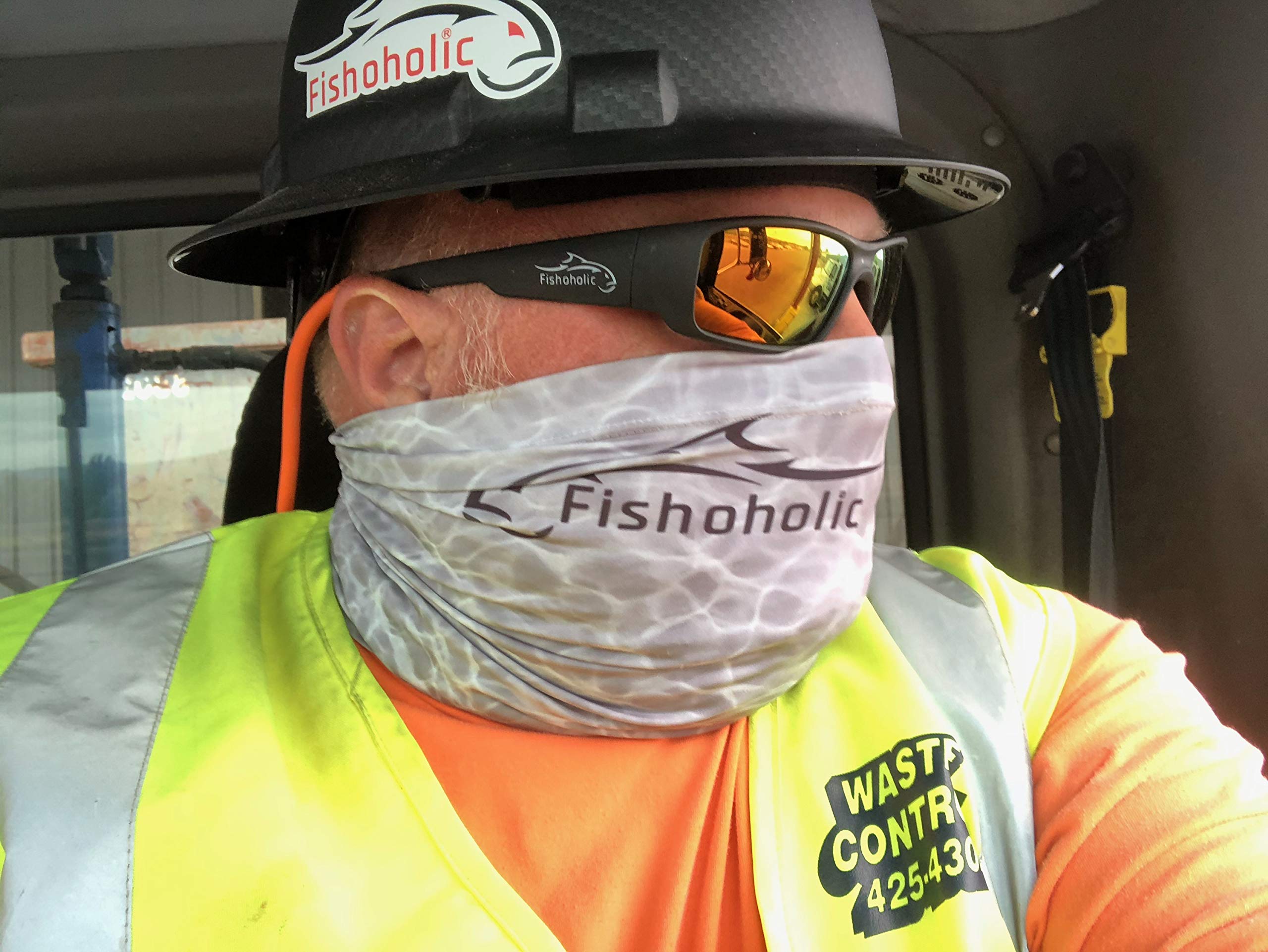 Fishoholic Polarisierte Angel-Sonnenbrille (14 Optionen) – inklusive Hartschalenetui und Beutel – UV400 – tolles Angelgeschenk (GB-Fire)