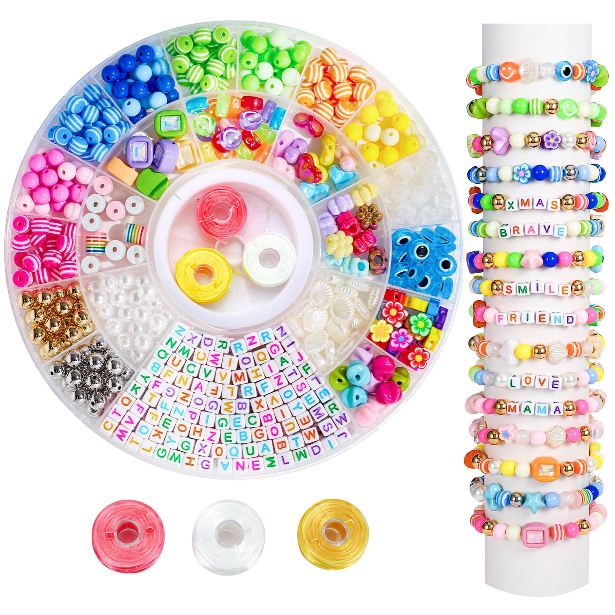 MYCUTEY 594Pcs DIY Friendship Bracelet Making Kit