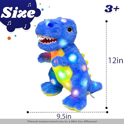 Vista 51 de Cuteoy Peluche de unicornio blanco con luces LED, regalo de cumpleaños y Navidad, juguete para niños pequeños, 15 pulgadas