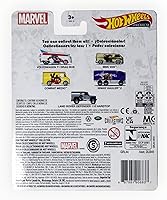 Vista 2 de Hot Wheels Volkswagen T1 Drag Bus, [Blanco] Capitán América 1/5