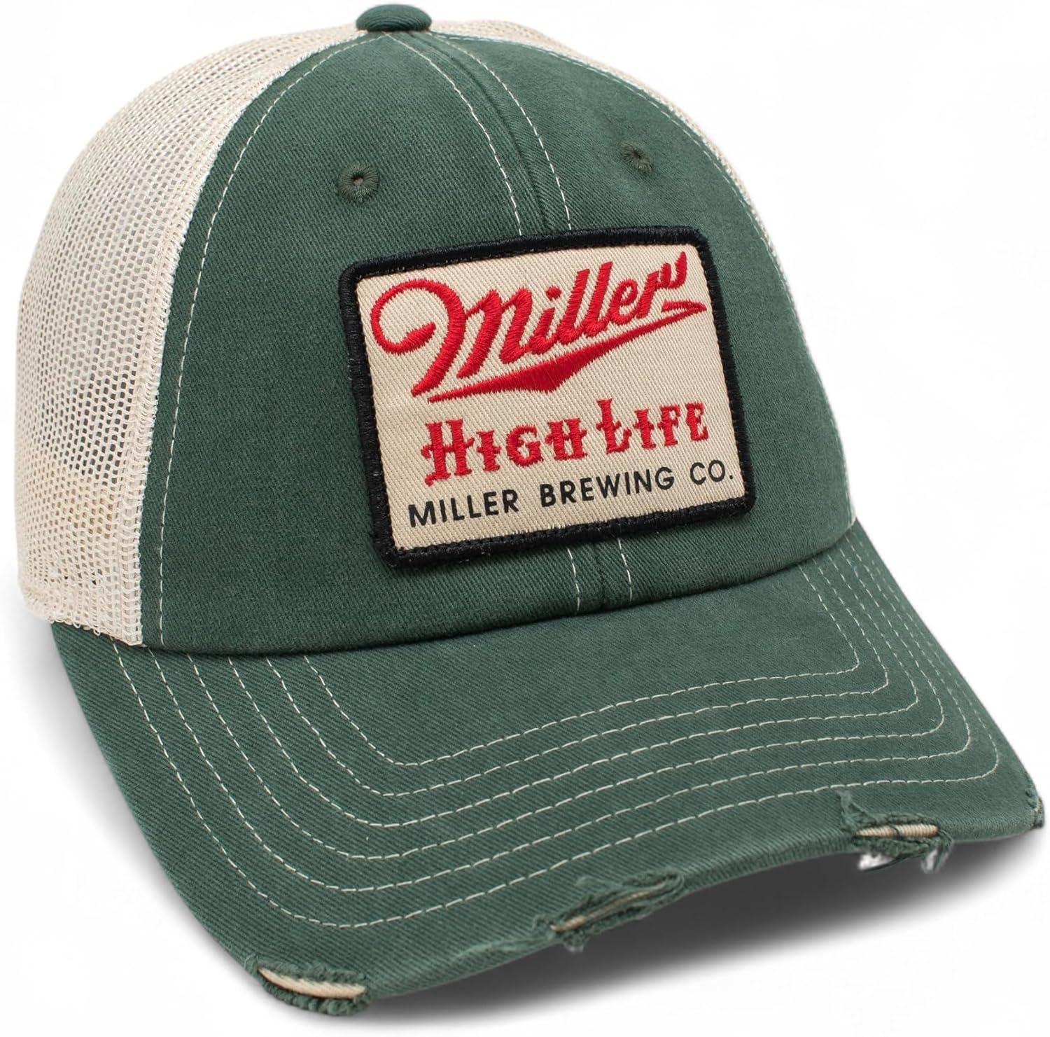 AMERICAN NEEDLE Miller High Life Beer Patch Unisex Adjustable Snapback Baseball Hat - Image 4