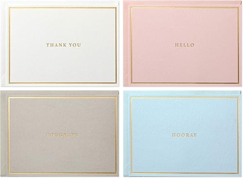Hallmark - Tarjetas de felicitación hechas a mano con sobre
