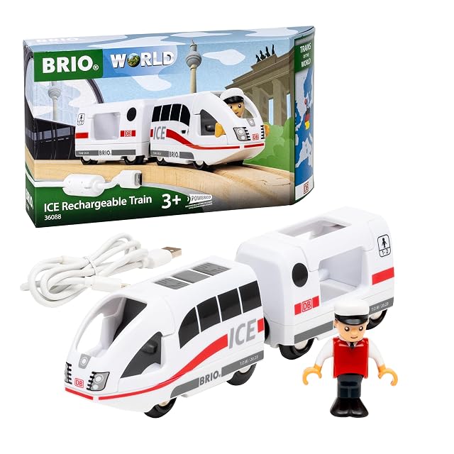 Foto 5 de 6 de BRIO World, Tren Recargable Ice de Trenes del Mundo 36088
