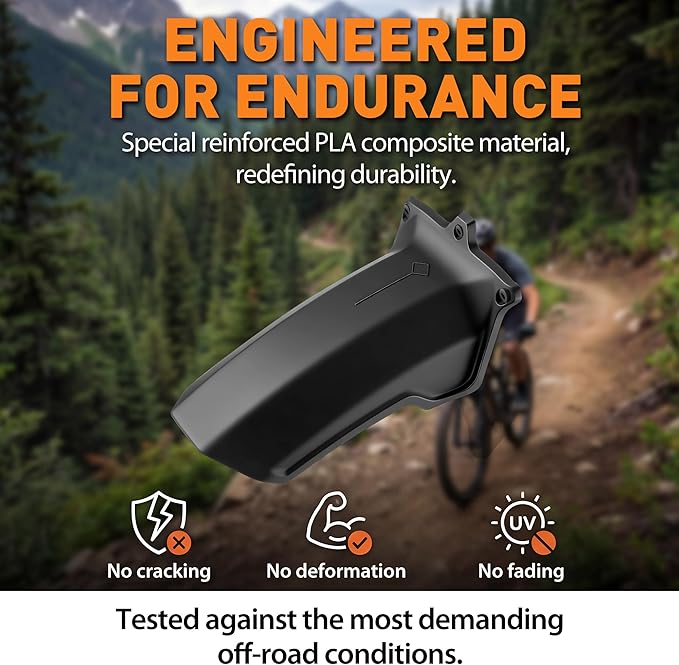 Dreyoo 2 Pack Guardabarros MTB para RockShox Zeb/Domain miniatura 5