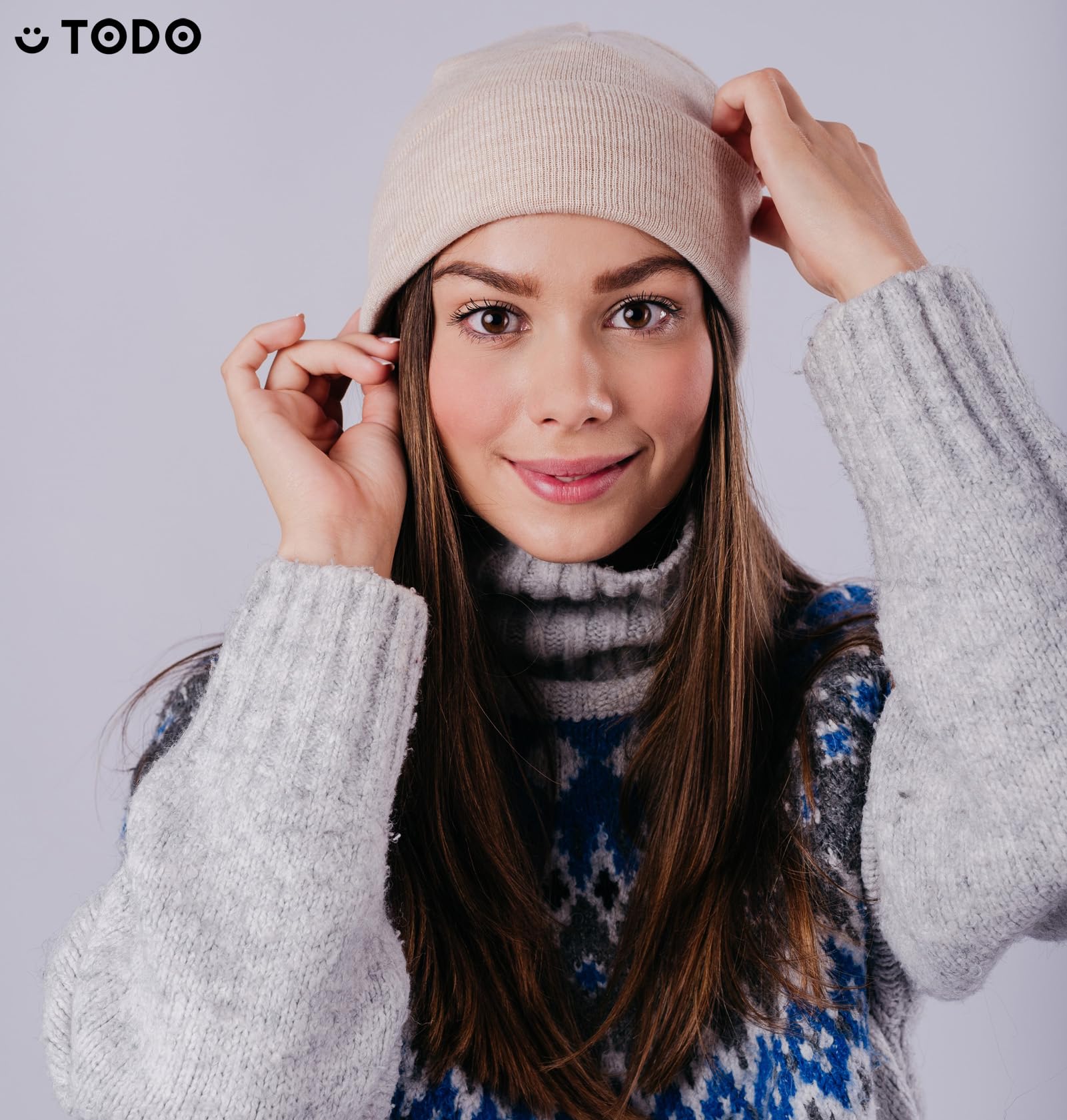 TODO Berretto in Lana Merino Caldo, Morbido, Comodo per Le giornate Fredde, Tutti i Giorni, all'Esterno Il Berretto in 100% Lana Merino Ti Tiene al Caldo Sia per Uomo Che per Donna