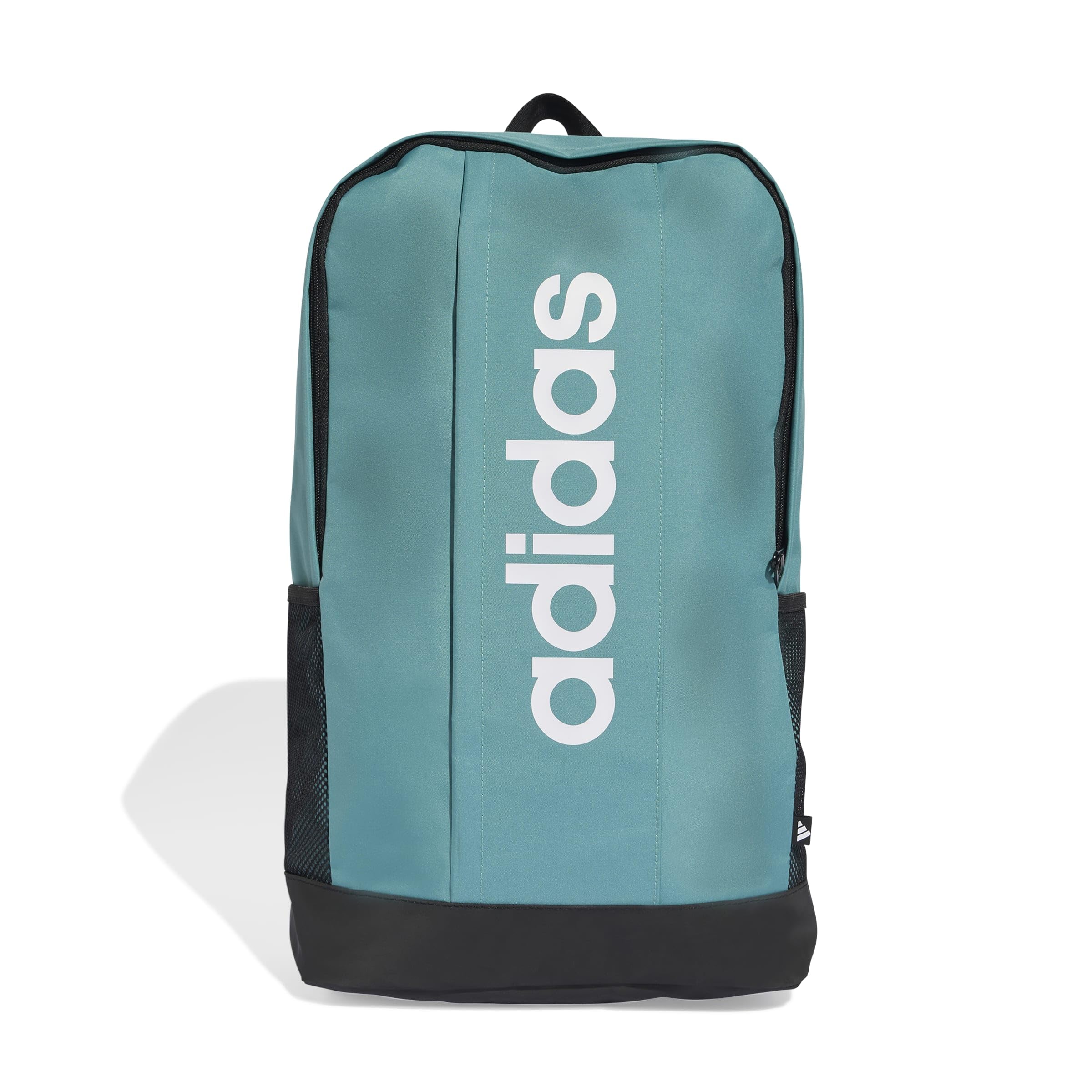 adidas Unisex LINEAR BACKPACK, powder teal/black/white, One size