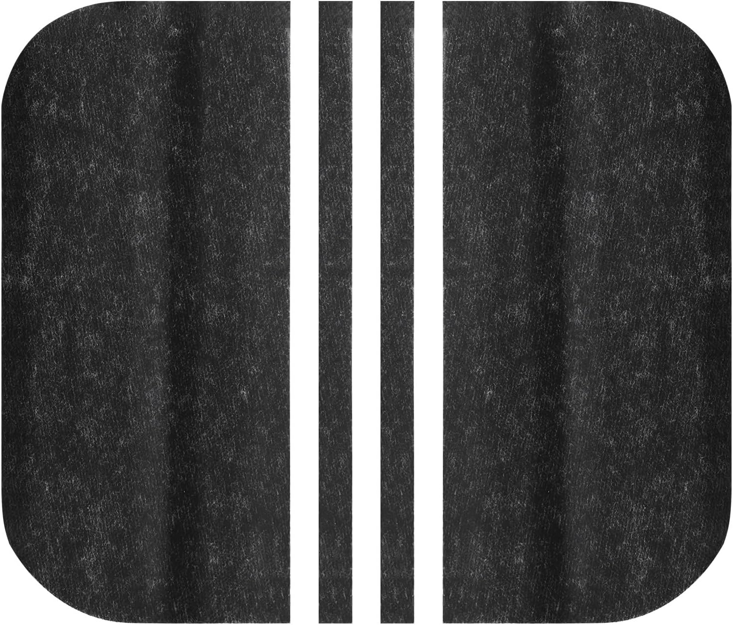 Door Hinge Masking Shields, 3.5 Inch, 50-Pack, for Residential Doors