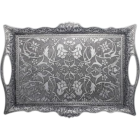 注目ブランド 海外から人気のアイテムを直輸入 Alisveristime Anti Tray Square Serving Beverage Tea Coffee Ottoman Turkish キッチン 台所用品 Aminplasticsurgery Com