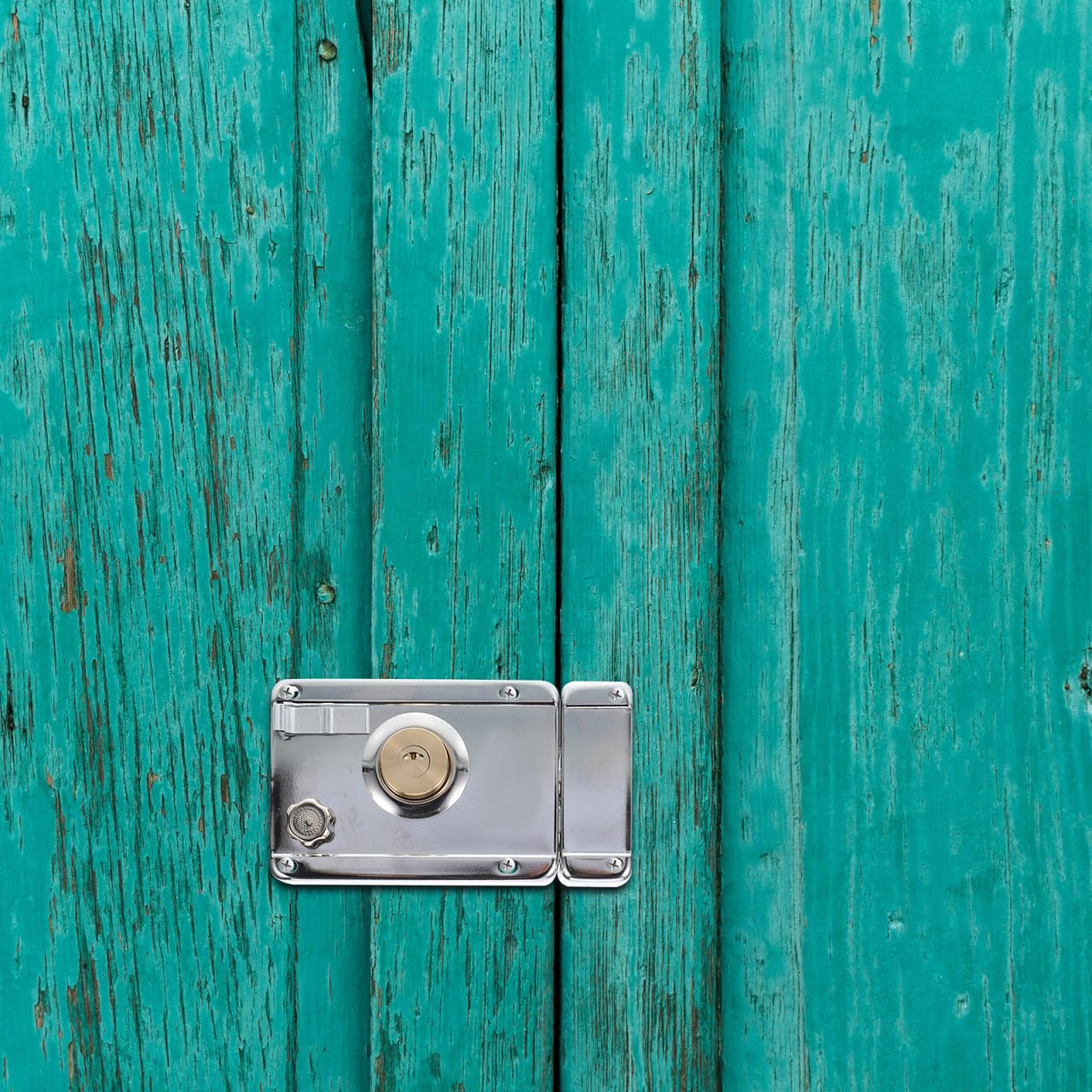 Artibetter 1set Serratura Per Porta Inossidabile Con Chiusura Catenaccio Sicurezza Antifurto Per Porte Da Camera Design e Apertura Resistente e Pratica Per La Tua Casa