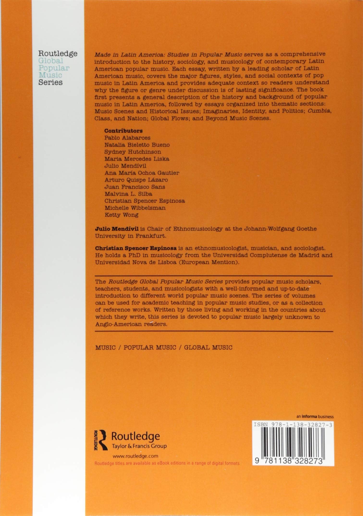 Made in Latin America: Studies in Popular Music (Routledge Global Popular Music)