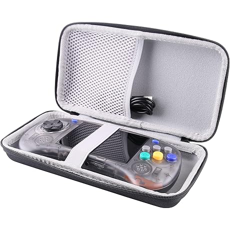 WERJIA Hard Carrying Case Compatible with Fof RG ARC-S Retro Handheld Game Console