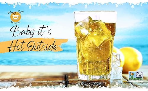 Miniatura 5 de Happy Sips Té de hierbas  Delicia de cúrcuma  Hecho de 11 hierbas y especias naturales sin OMG sin sabor, colores o aditivos artificiales  100%