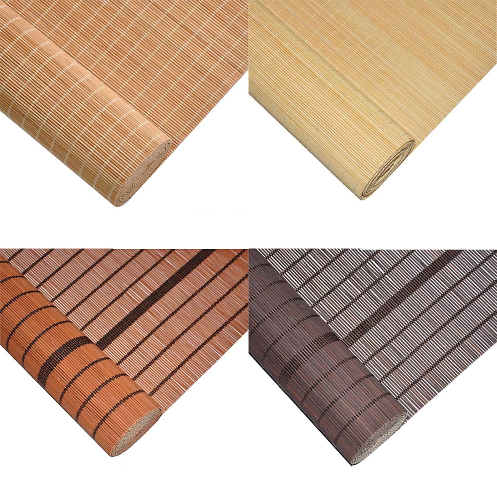 Store Enrouleur Bambou Naturel,Store Occultant en Bambou Exterieur,Tissé à La Main Facile à Installer,Store en Bois pour Portes de Fenêtres de Cuisine (90x210cm/36x83in,60%)