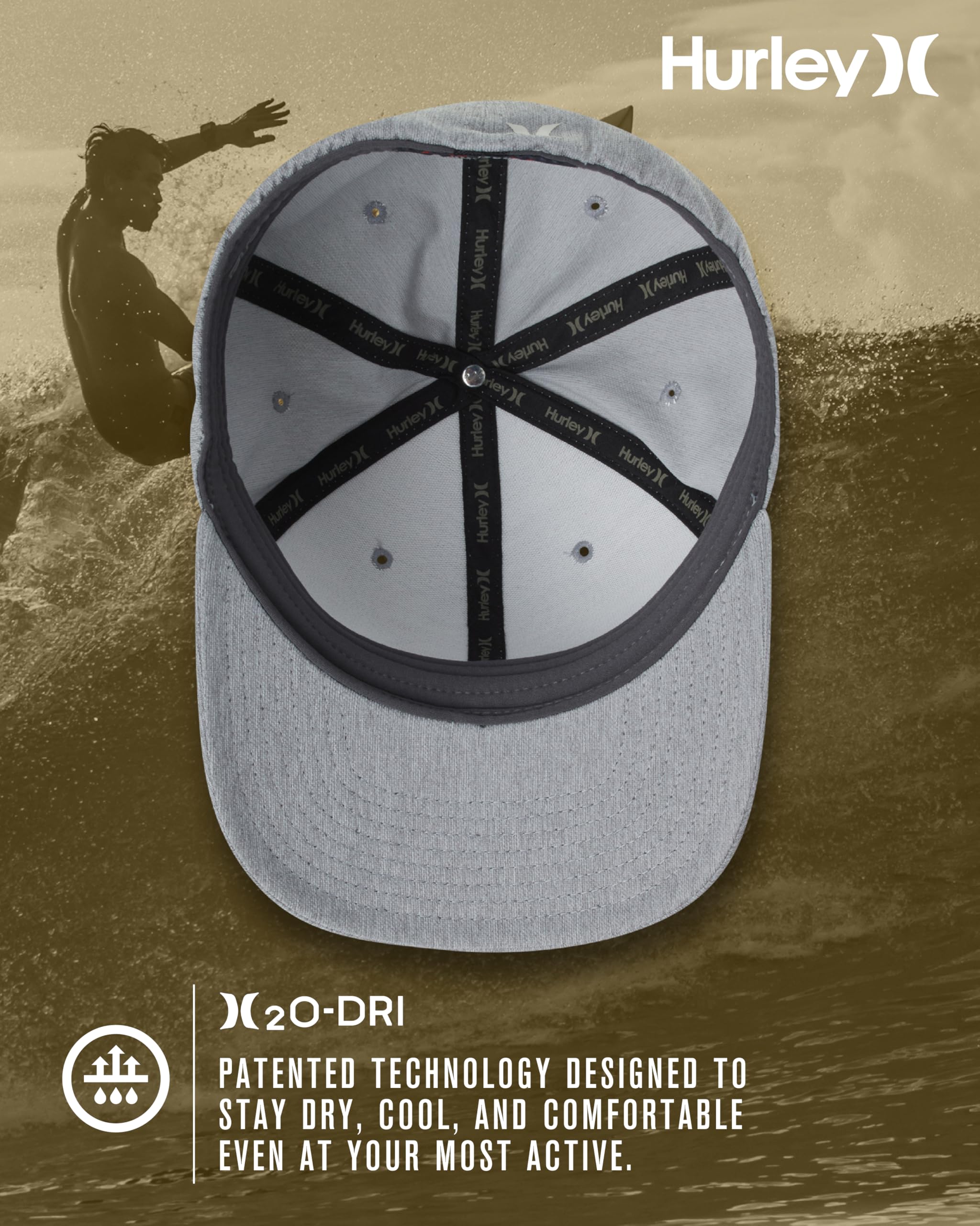Hurley Czapka Mężczyźni M H2o Dri Redondo Hat