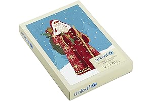 UNICEF 2021 Christmas Cards - Classic St. Nick Box