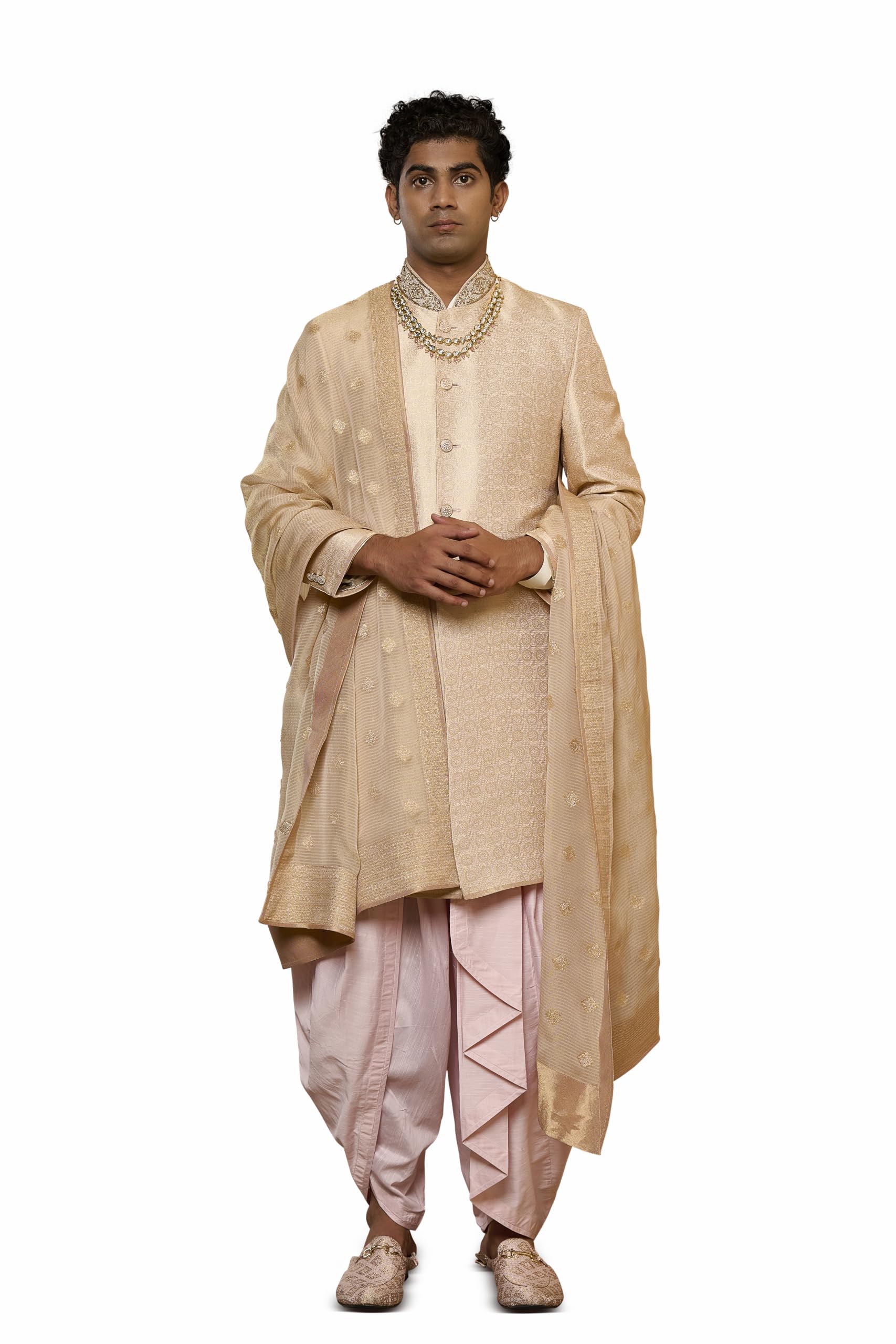 tasva Blush Classic Sherwani Set-picture-17