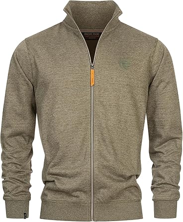 Joy Sweatjack met opstaande kraag, model 'HENRI' in zwart online kopen