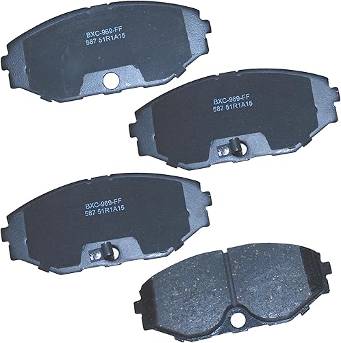 Miniatura 89 de Pastillas de freno delanteras cerámicas Bendix Premium SBC11 para modelos seleccionados Dodge Dart, Ford Fairlane, Falcon, Sedan Delivery, Mustang
