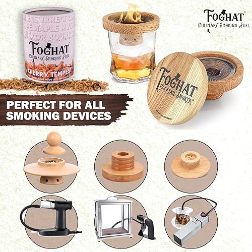 Vista 109 de Virutas de madera – Virutas de roble de vino caliente de 4 onzas para ahumador, whisky y bebida, chips de madera natural y culinaria para ahumadores