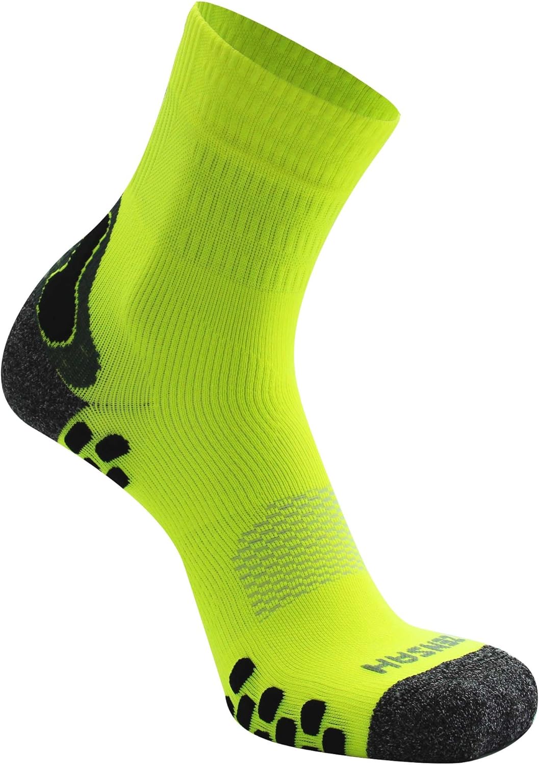 Zensah 3D Dotted Running Socks - Moisture Wicking, Padded, Anti-Blister, Ankle Athletic Sock for Men and Women - Image 2