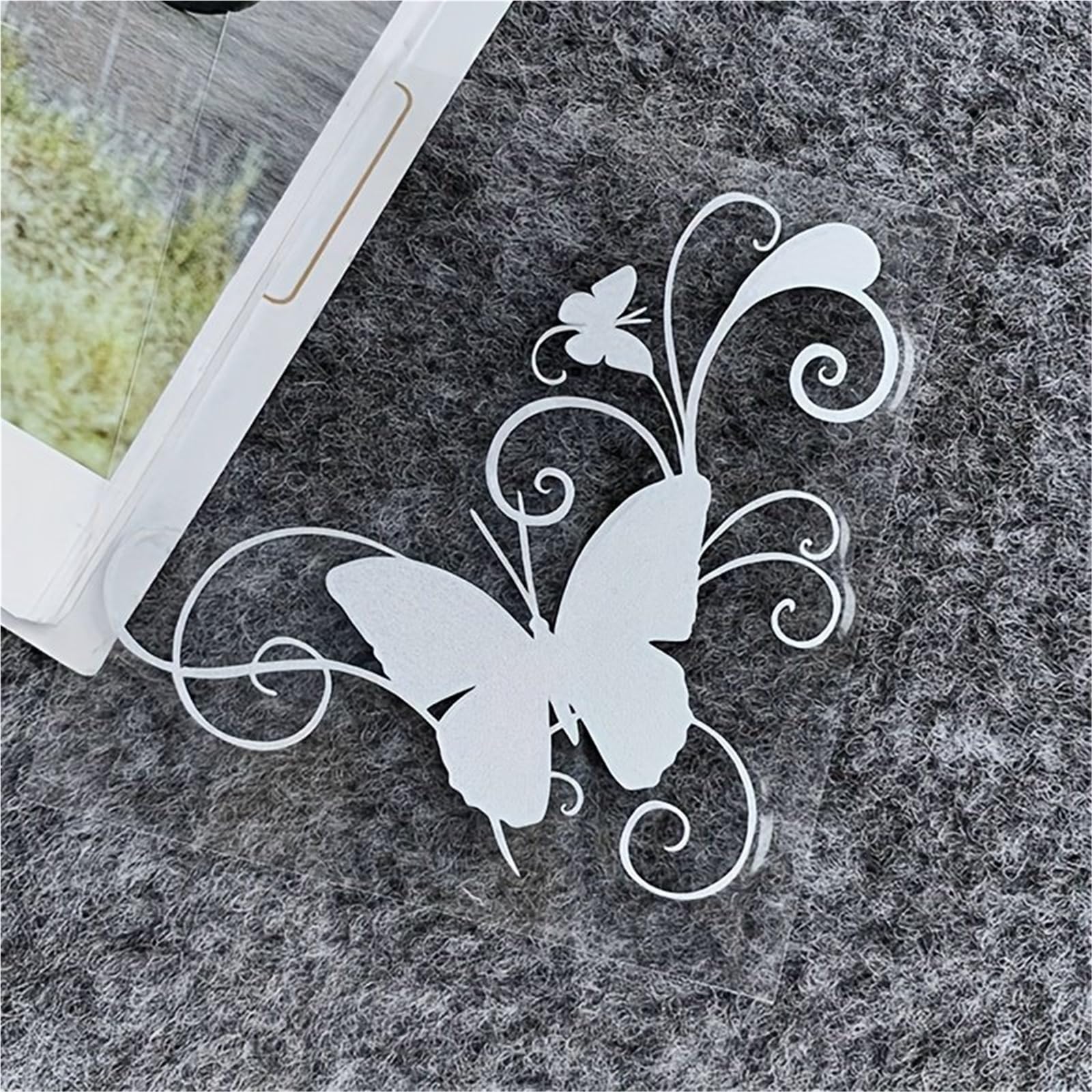 FGLFPXI Butterfly Stickers | Multicolor Decals for Helmets, Motorcycles, Cars, Vans, Trucks & Bumpers