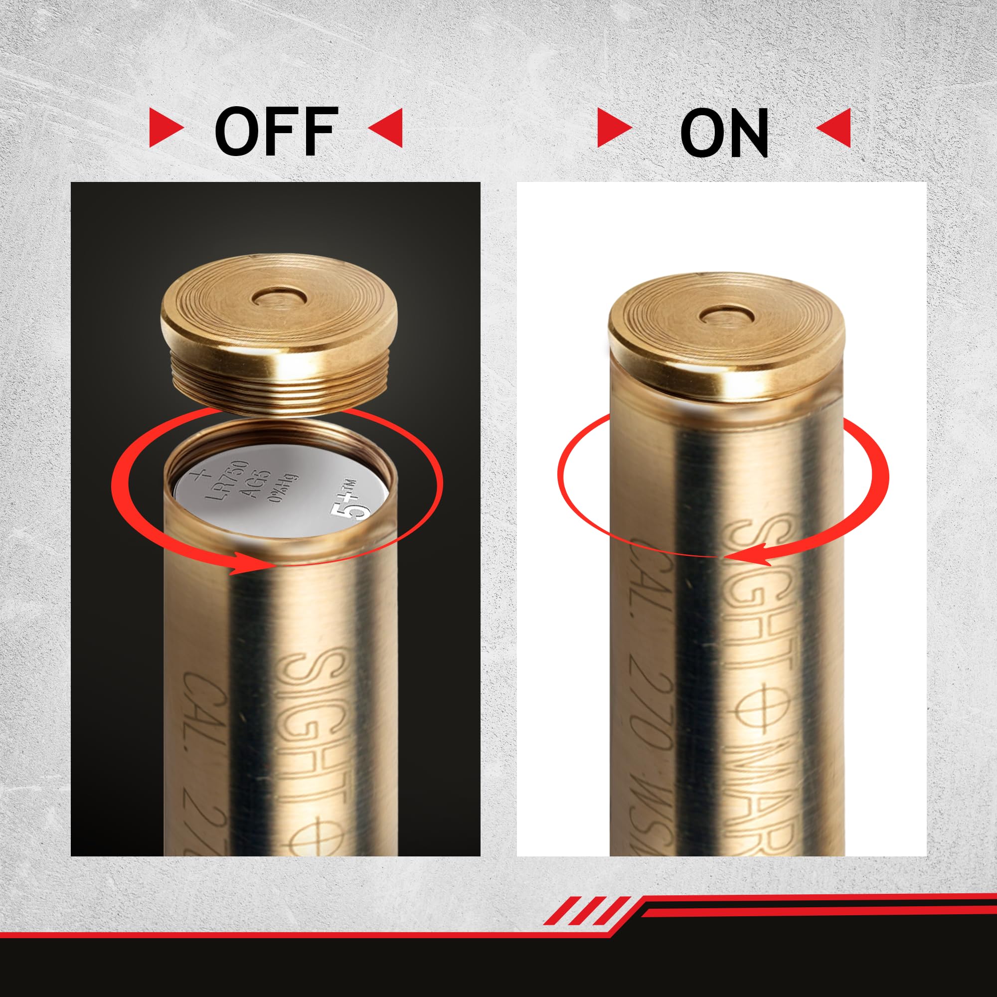 Sightmark SM39011 collimatore Laser boresight Cal 270WSM