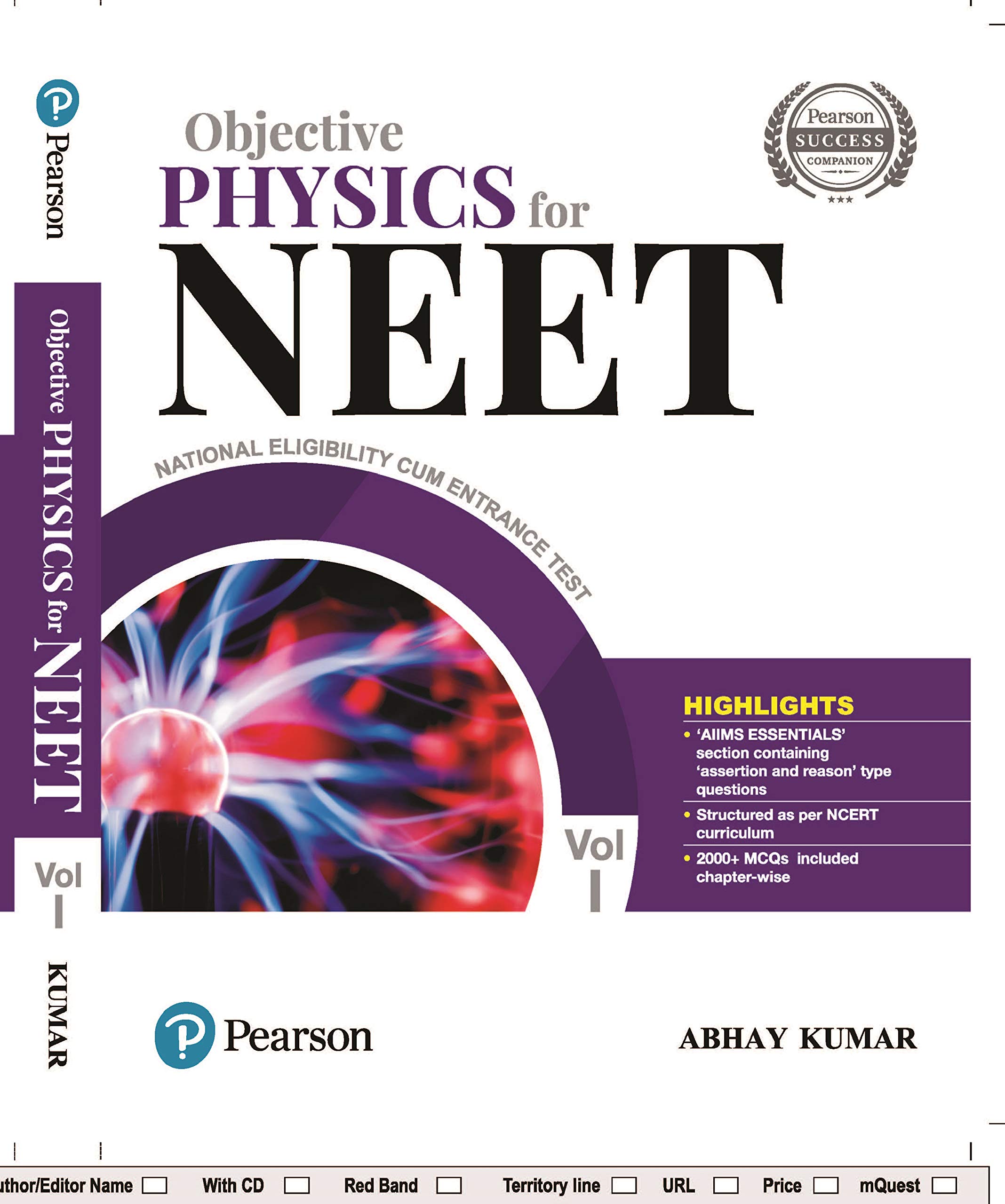 Objective Physics for NEET, Vol.1, 3e [Paperback] Abhay Kumar