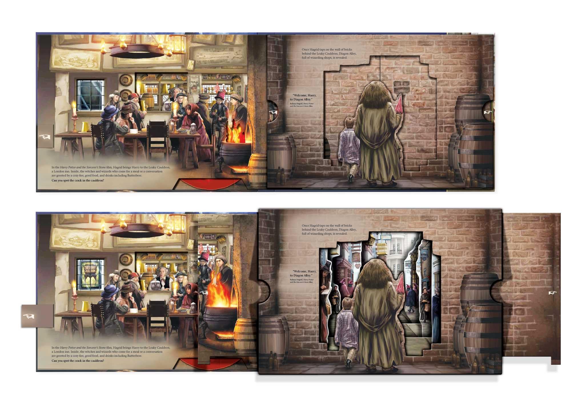 Harry Potter: Diagon Alley [Pop Up] UK Edition: A Book of Magical Surprises