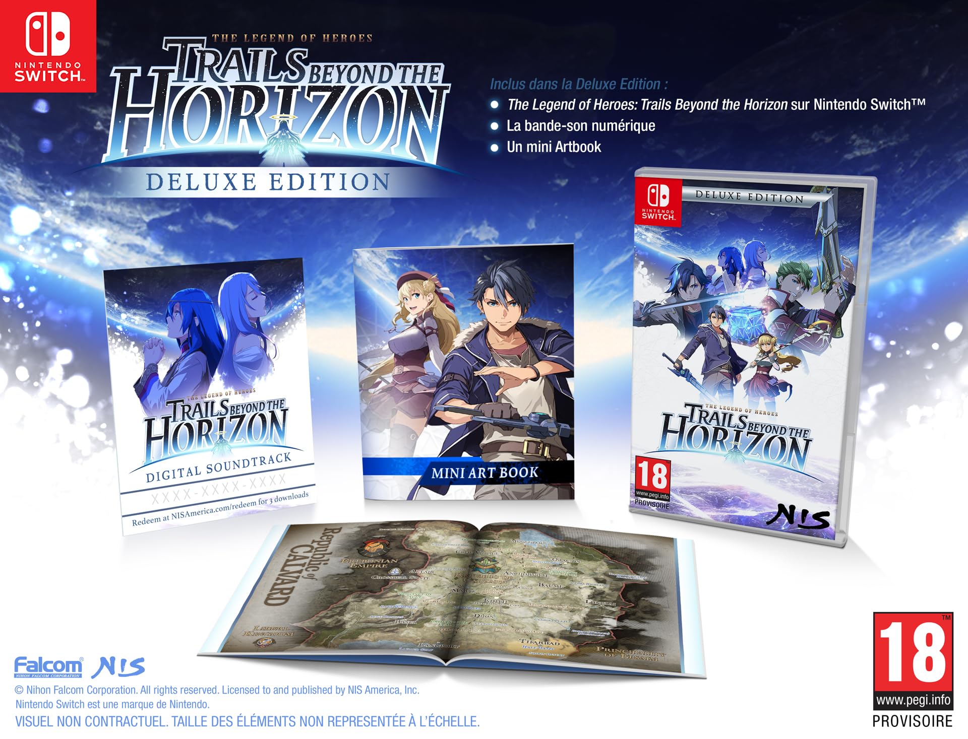 THE LEGEND OF HEROES: TRAILS BEYOND THE HORIZON - DELUXE EDITION Switch - 2
