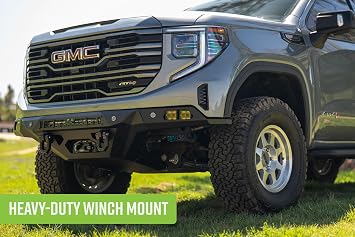 DV8 Spec Series Front Bumper for 2022-2026 GMC Sierra 1500 Winch Mount