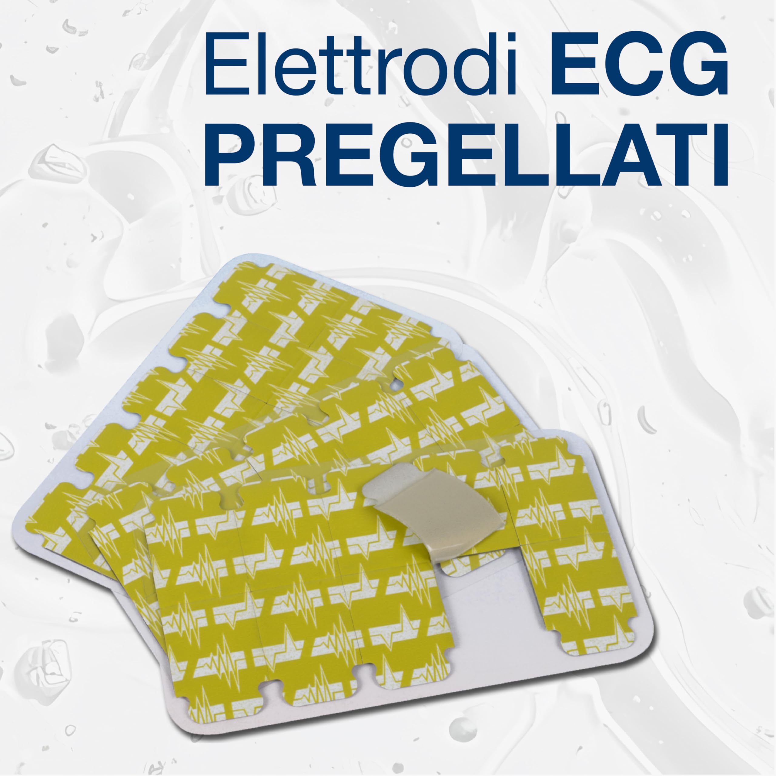 Fiab Elettrodi ECG Monouso Universali PreGellati-Adulti Forma Tab 34x23mm 100 Pezzi