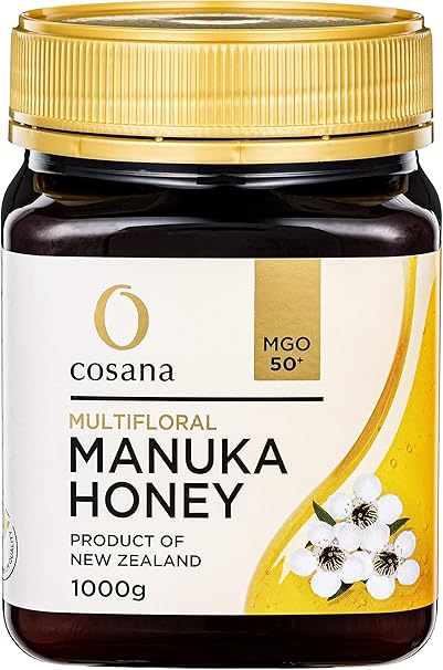 【大容量】 cosana コサナ ニュージーランド産 マルチフローラルマヌカハニーMGO50+ 1,000g