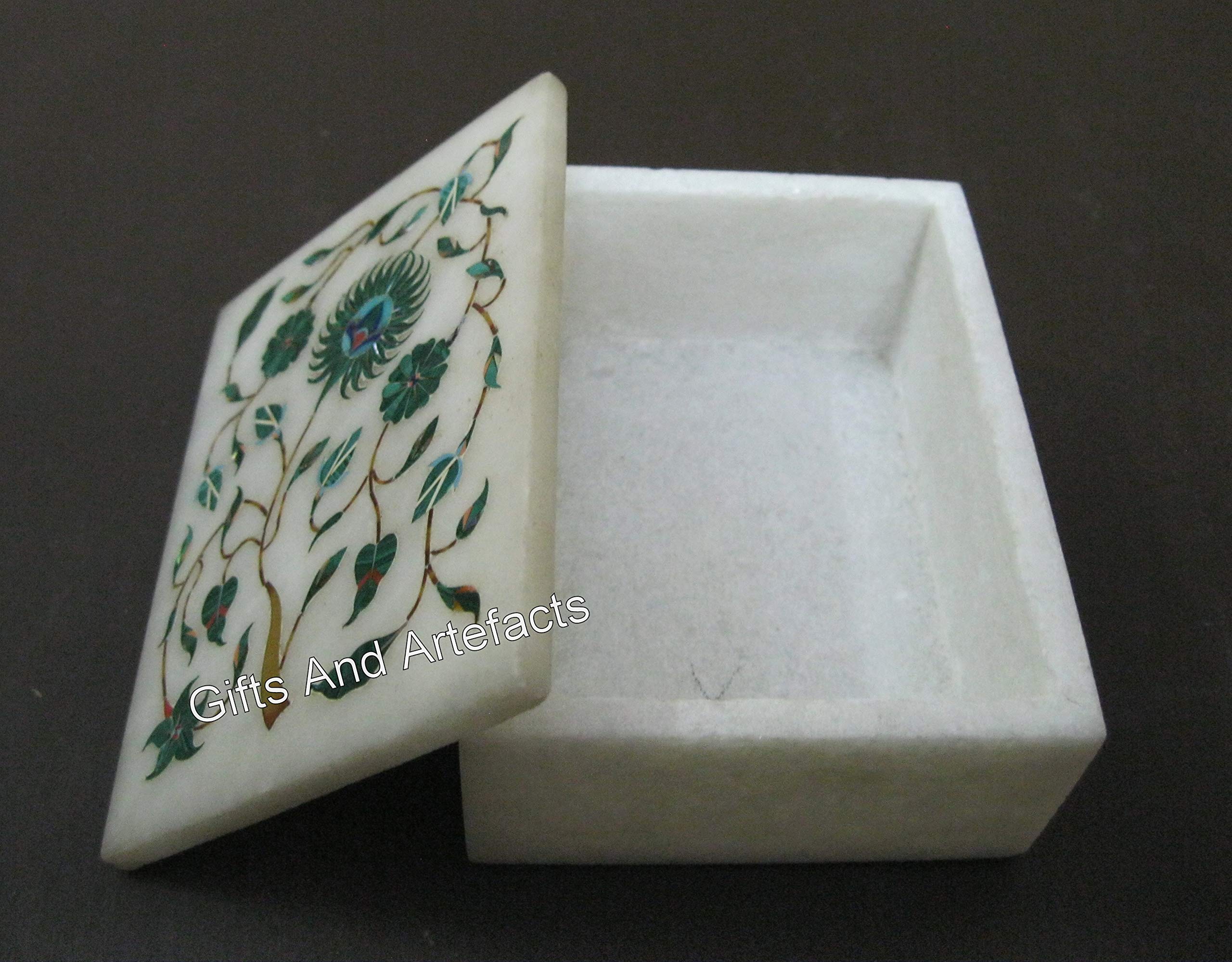 Boîte à bijoux malachite ronde anti-poussière : Protégez vos bijoux précieux