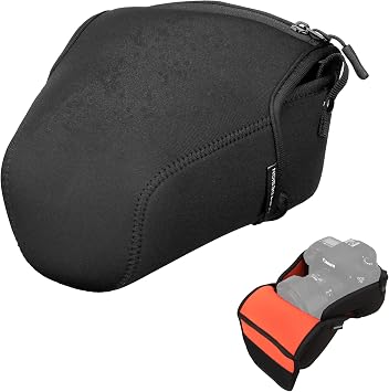 HAKUBA SLR Camera Case Luft Design Slim Fit Camera Jacket L-120 Black DCS-03L120CM