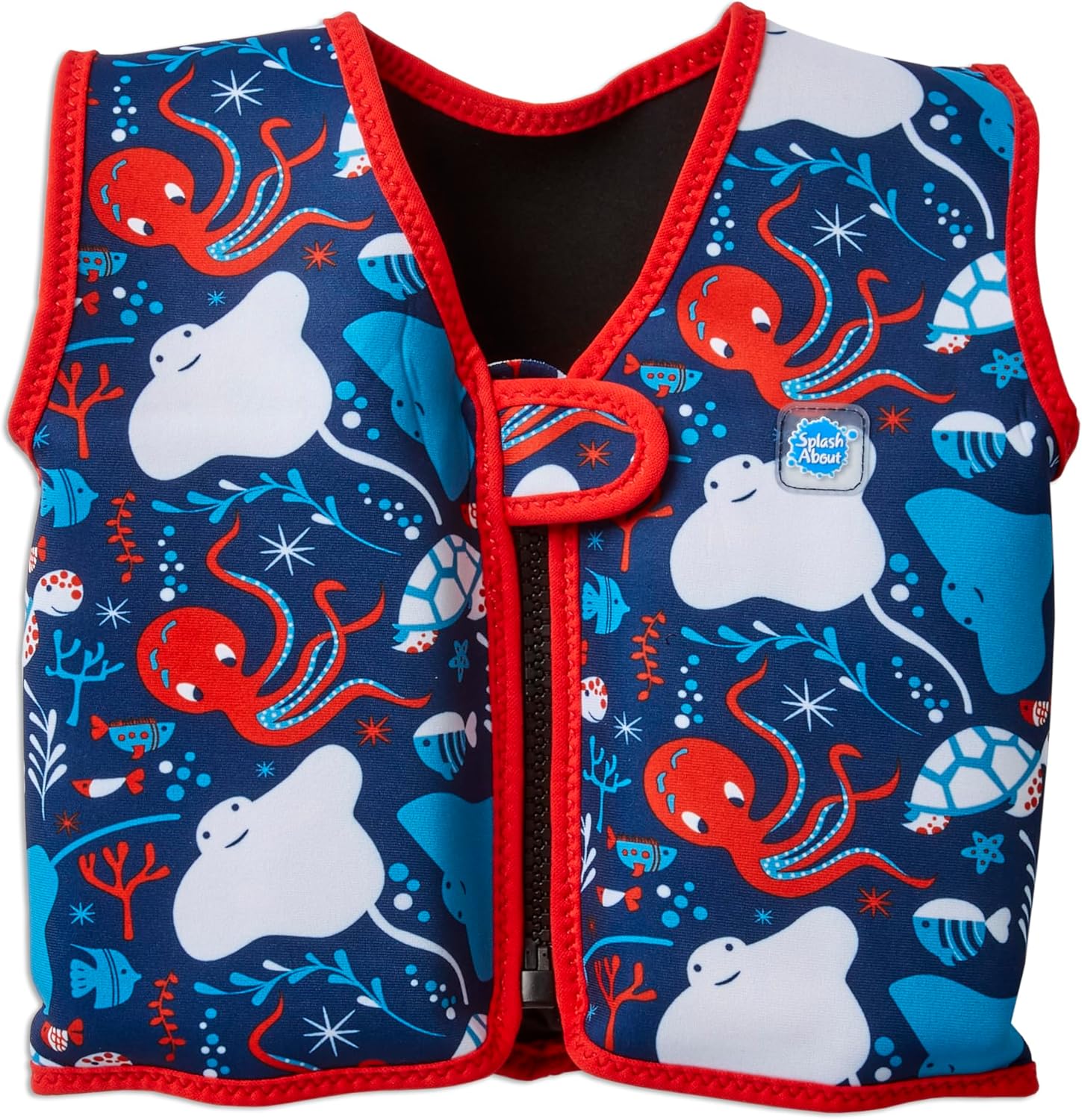 Splash About Kids Swim Jacket with Adjustable Floats - Learn to Swim Buoyancy Aid