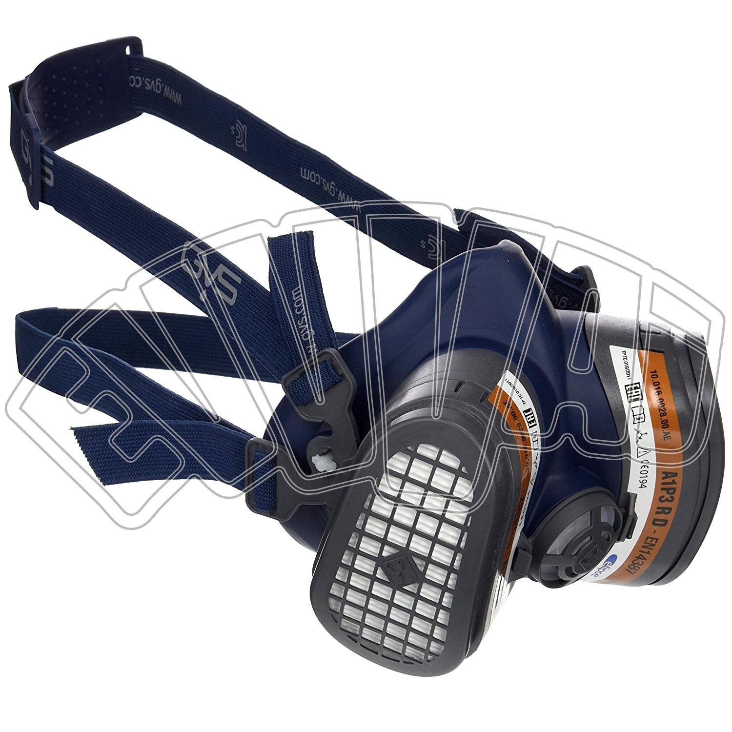 Demi-masque Elipse A1P3 masque protection gaz poussières respirateur