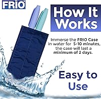 Vista 5 de Funda de refrigeración para insulina, Azul, 1
